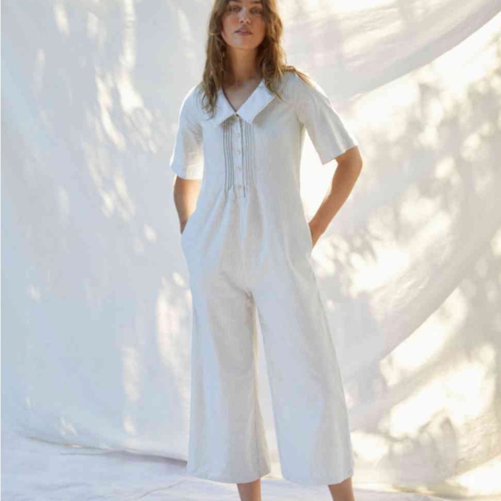 Christy Dawn - Faro Jumper in Blue Harvest Stripe